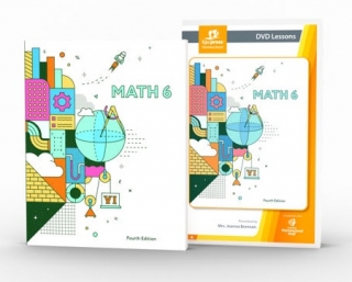 Math 6 DVD with Books, 4th Ed