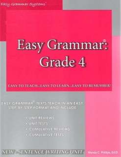 Easy Grammar: Grade 4 Teacher Edition Scratch & Dent