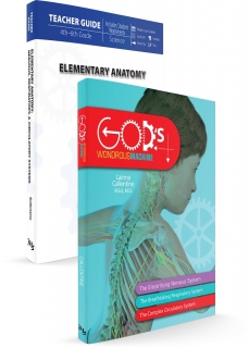 Elementary Anatomy: Nervous, Respiratory, Circulatory Systems (REVISED Curriculum Pack) Scratch & Dent