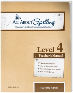 AAS Level 4 Teacher's Manual, Color Edition - All About Spelling