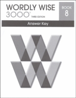  Wordly Wise 3000 (3rd Ed.) - Book 8 Answer Key 