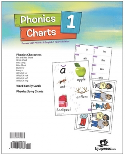 Phonics & English 1 Homeschool Phonics Charts (4th Ed)