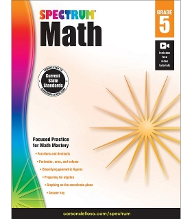 Spectrum Math Grade 5 Scratch & Dent
