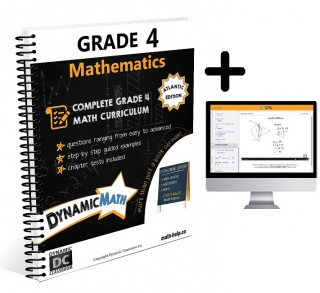 Dynamic Math Atlantic Provinces Gr 4 Workbook & Video Bundle