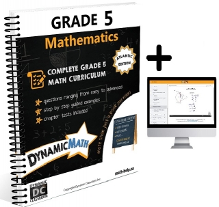 Dynamic Math Atlantic Provinces Gr 5 Workbook & Video Bundle