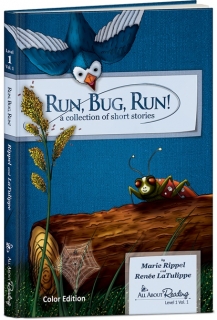 Run Bug Run Reader, Color Ed, All About Reading Level 1 Scratch & Dent